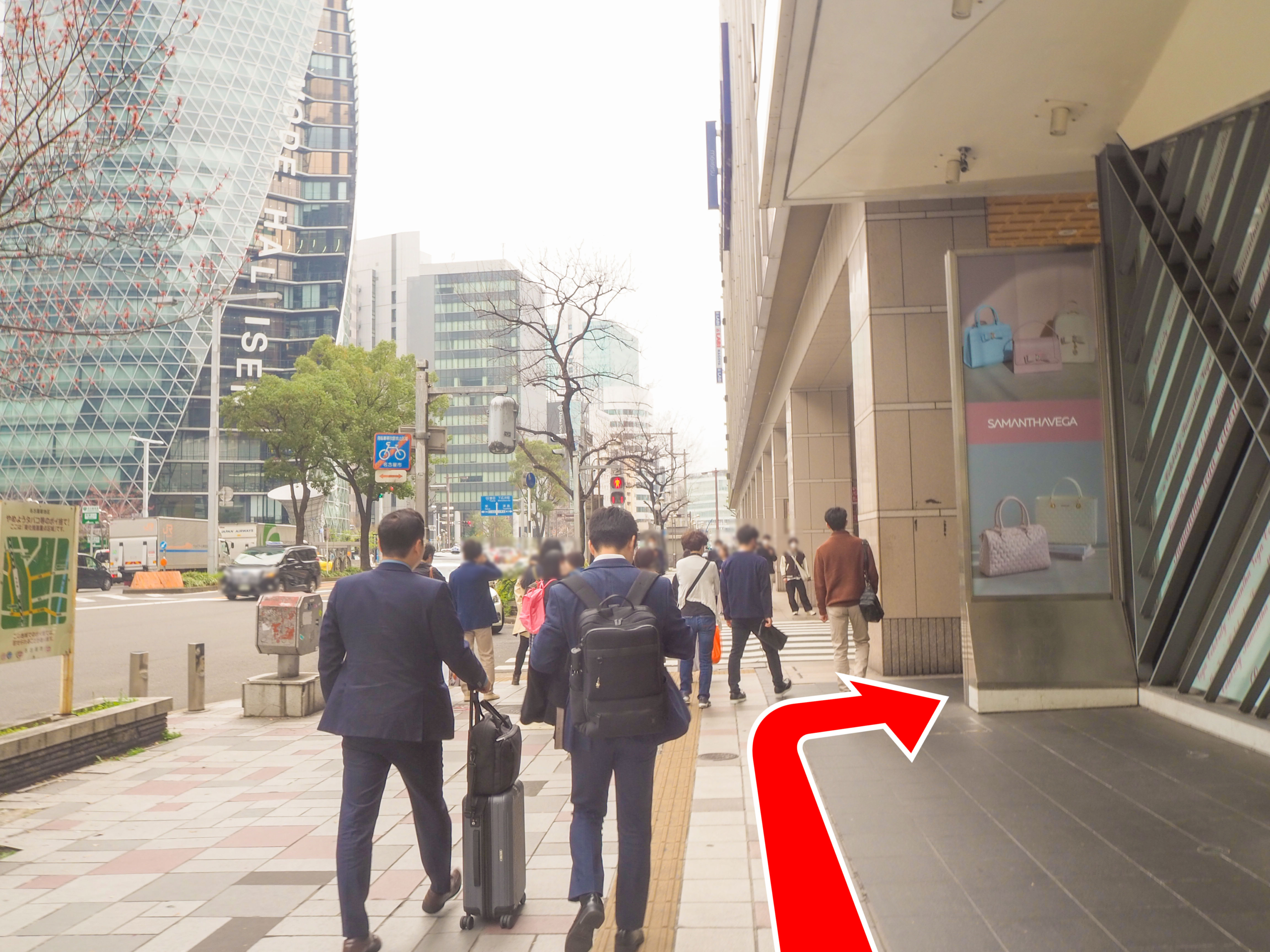 ゆうメンタルクリニック名古屋院の道順E03